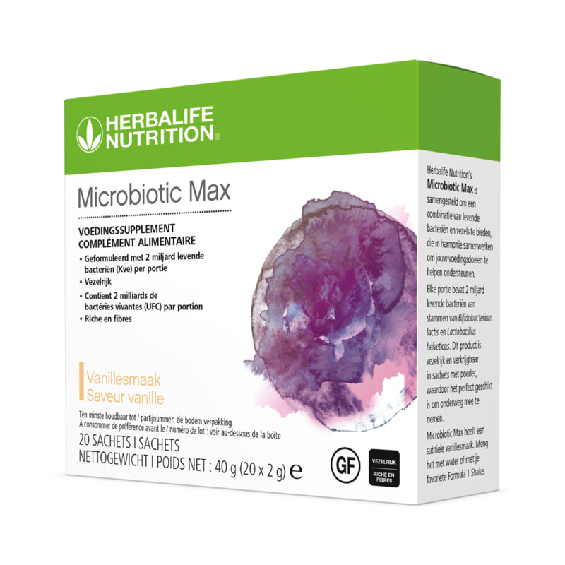 Microbiotic Max Vanille sachets de 2g